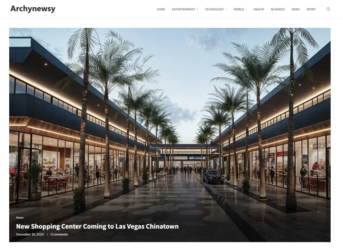 New Shopping Center Coming to Las Vegas Chinatown