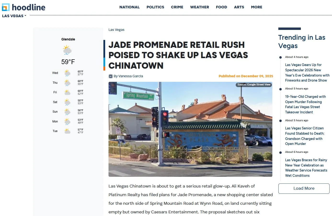 Jade Promenade Retail Rush Poised To Shake Up Las Vegas Chinatown